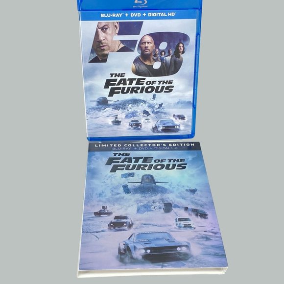 Fast & Furious 6 (Steelbook) Furious 7, The Fate Of The Furious 8 Blu-ray/DVD - Picture 7 of 9